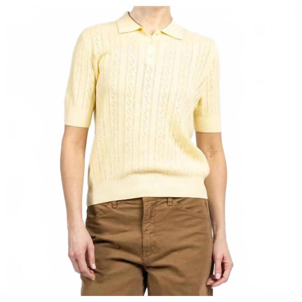 NEW LISA YANG cristine top in limone